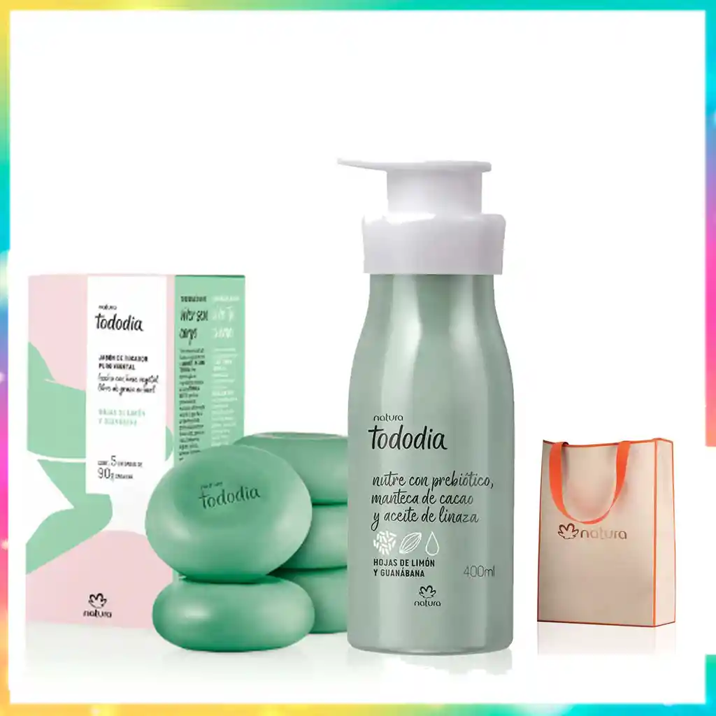 Crema Nutritiva Y Jabon Hidrantante Guanabana Y Limon