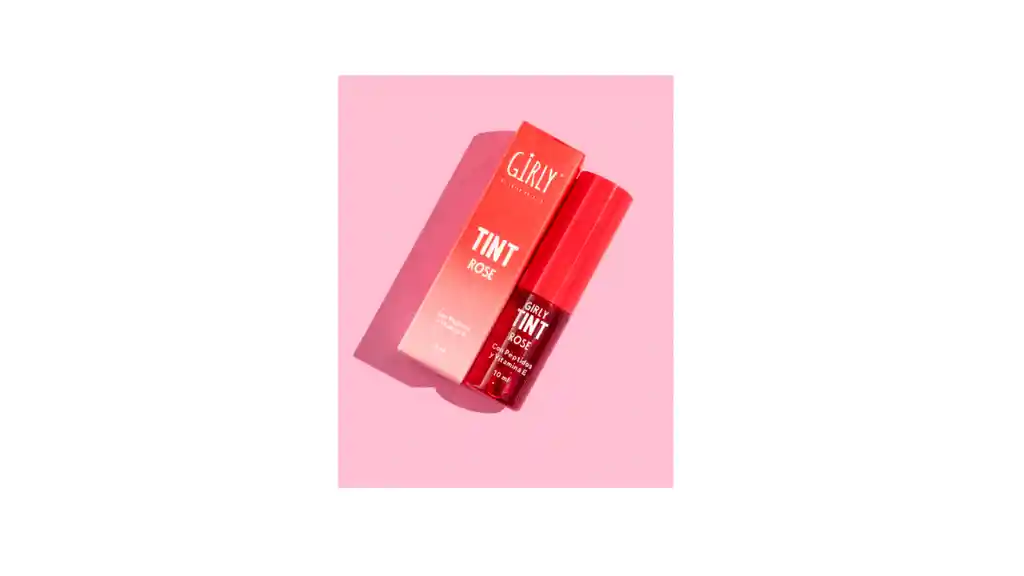 Tinta Labios Y Mejillas Con Peptidos Girly Tint Tono Rose