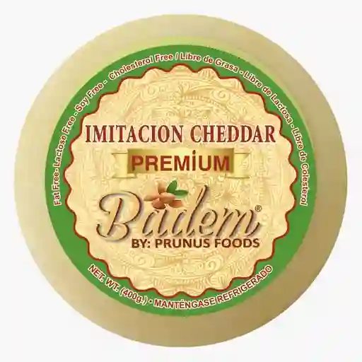 Badem Queso Imitación Cheddar 400g