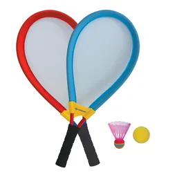 Set De Raquetas Grande De Tenis Y Bádminton Para Niños