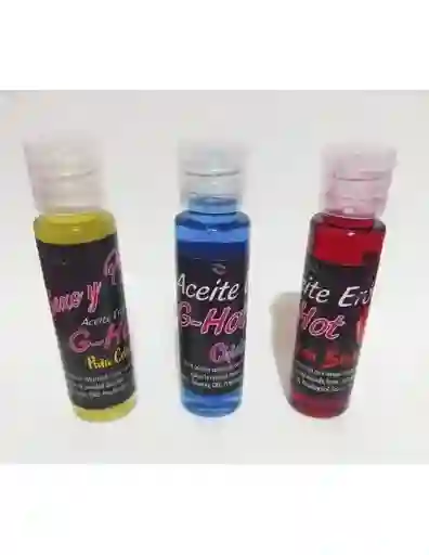 Aceite Erotico Comestible G Hot Sabor Piña Colada