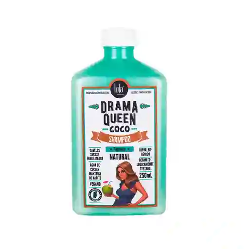 Shampoo Hidratacion / Nutricion Lola Cosmetics Drama Queen Coco 250ml