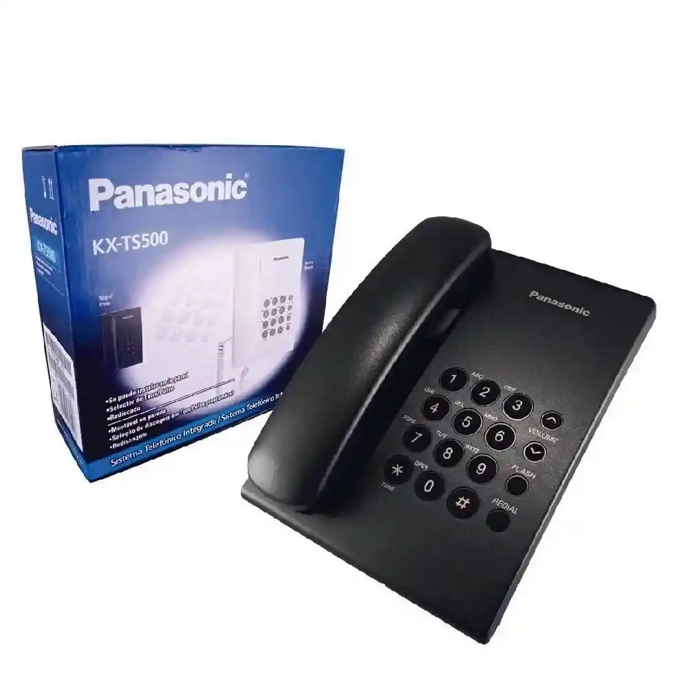 Teléfono Fijo Panasonic Kx-ts500