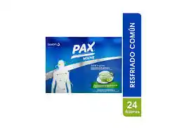 Pax Noche Sabor Limon X 1 Sobre (acetaminofen 500 Mg/fenilefrina 10 Mg/clorfeniramida Maleato 2 Mg)