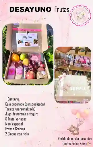 Desayuno Sorpresa 🎉😍🧁 Bajo Pedido