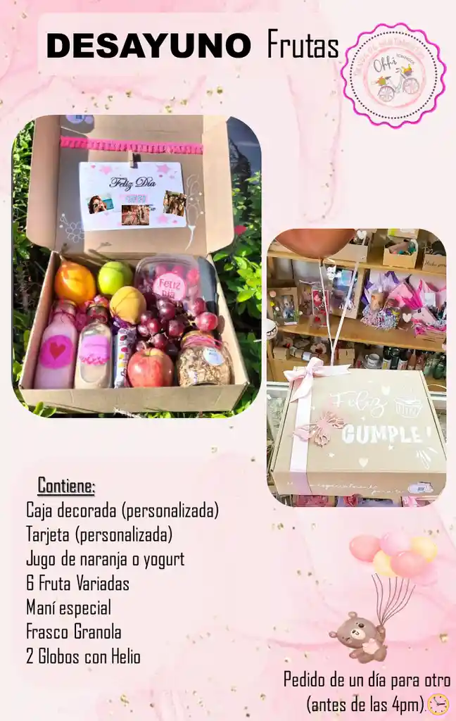 Desayuno Sorpresa 🎉😍🧁 Bajo Pedido