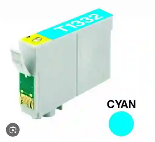 Cartucho Epson 133 Cian Generico Para Tx130-tx133-tx235w-tx420w-tx430w