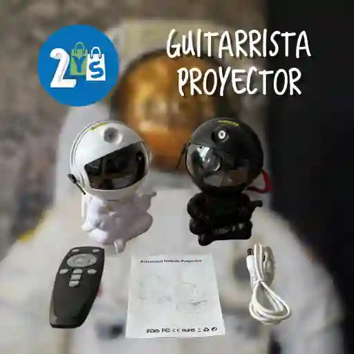 Proyector Guitarrista Astronauta