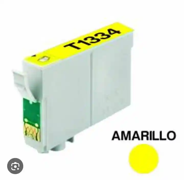 Cartucho Epson 133 Yellow Generico Tx130-tx133-tx235w-tx420w-tx430w