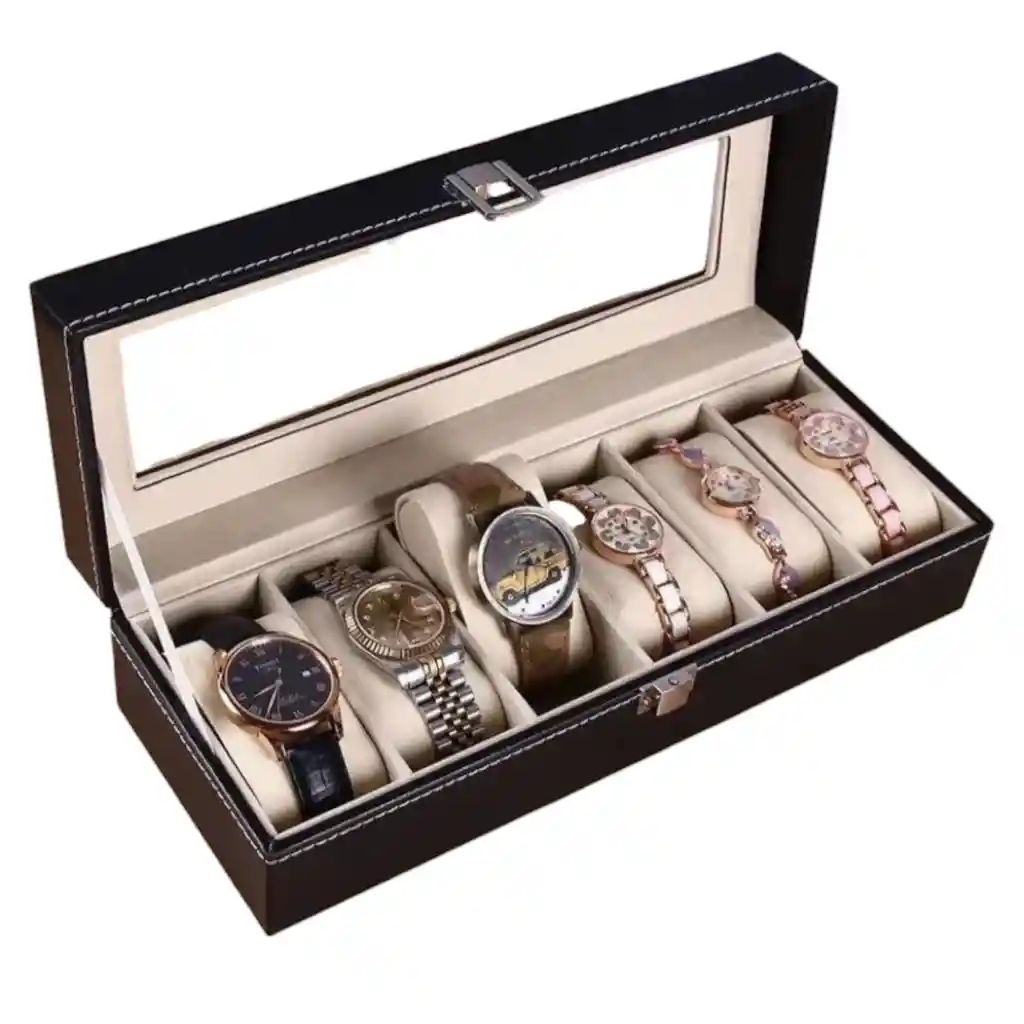 Estuche Caja Organizadora 6 Relojes