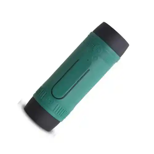 Parlante Bluetooth Bicicleta Linterna Power Bank Oczu Ozs1 Color Verde