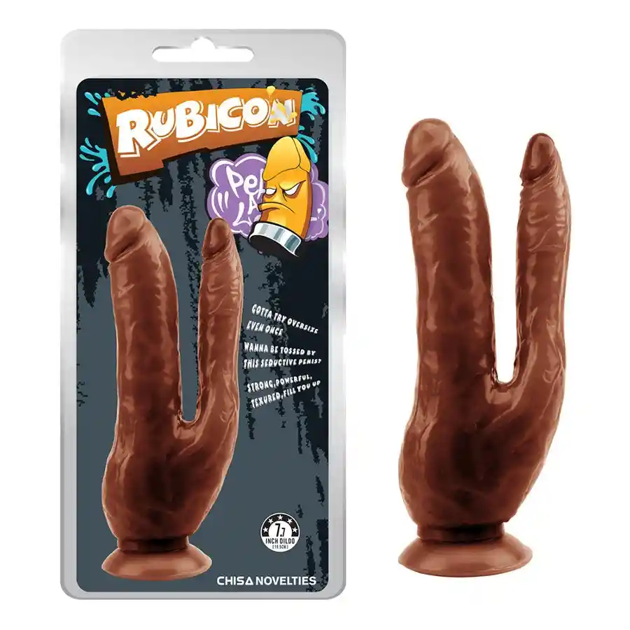 Dildo Dark Magic Dual 20 Cm Brown