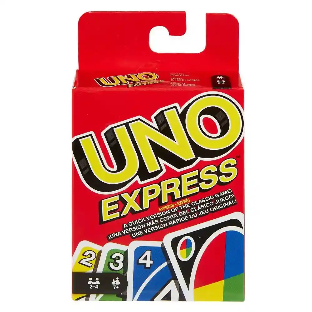 Juego De Mesa Uno Express Mattel Gdr45