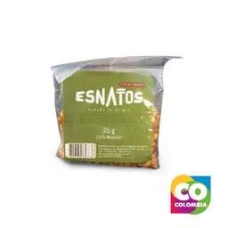 Snack Esnatos Lenteja Tostada Marca Esnatos Embalaje De 1 Unidad Por 35g