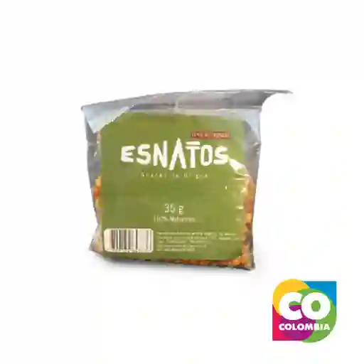 Snack Esnatos Lenteja Tostada Marca Esnatos Embalaje De 1 Unidad Por 35g