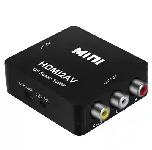 Caja Convertidor Hdmi A Rca 1080p