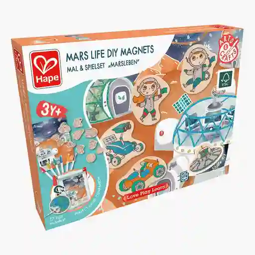 Juego Creativo Imánes Amigos Espacio Para Pintar Niños