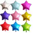 Globo Metálizado Estrella X 23cm / Colores Variados X Unidad