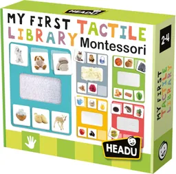 Juego Educativo Montessori Mi Primera Biblioteca Táctil Niño