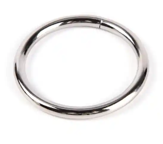 Anillo 40mm Del Pene Cock Ring Acero Inoxidable Mejora Erección Y Eyaculación