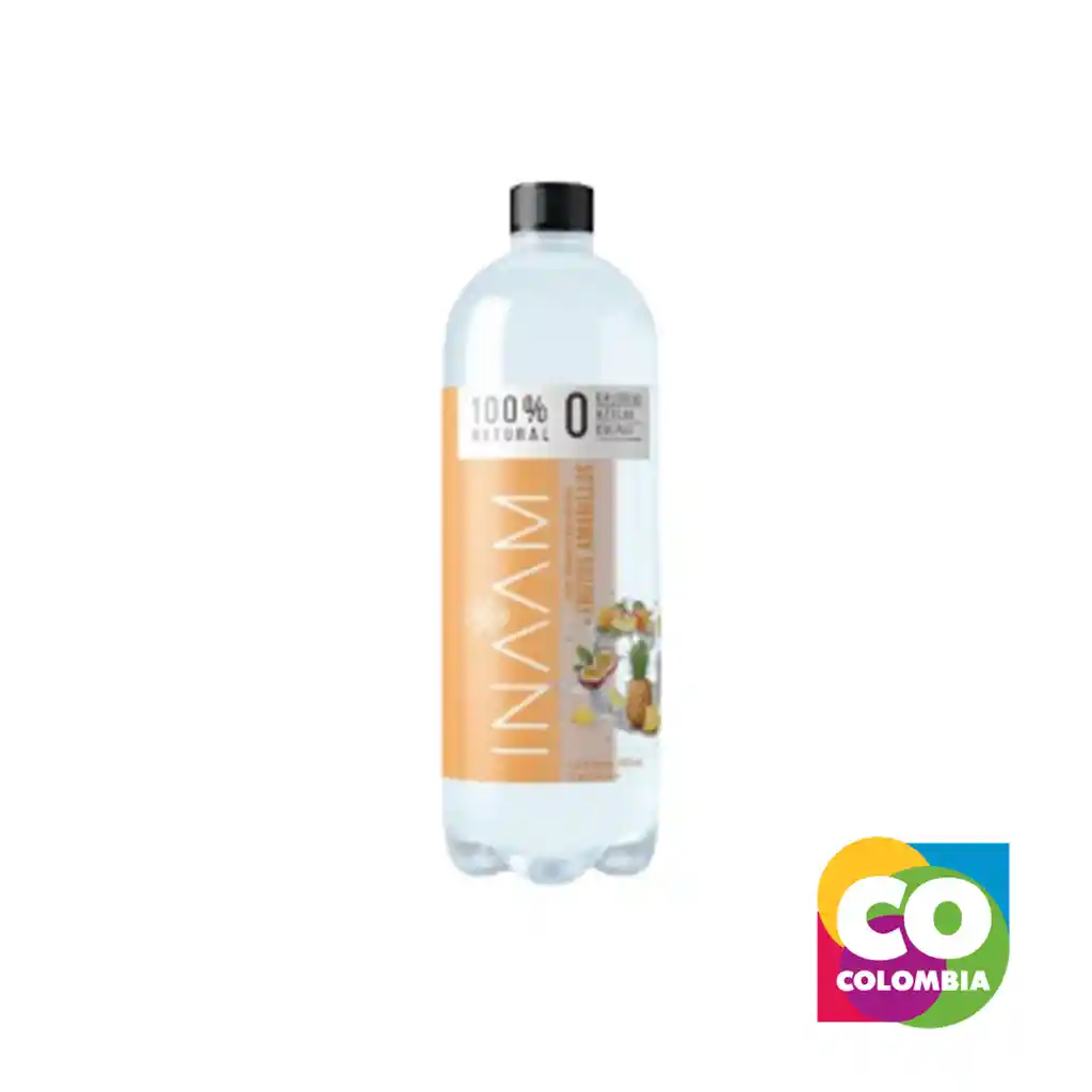 Agua Aromatizada Gasificada Frutos Amarillos Marca Inaam Embalaje De 1 Unidad Por 500ml