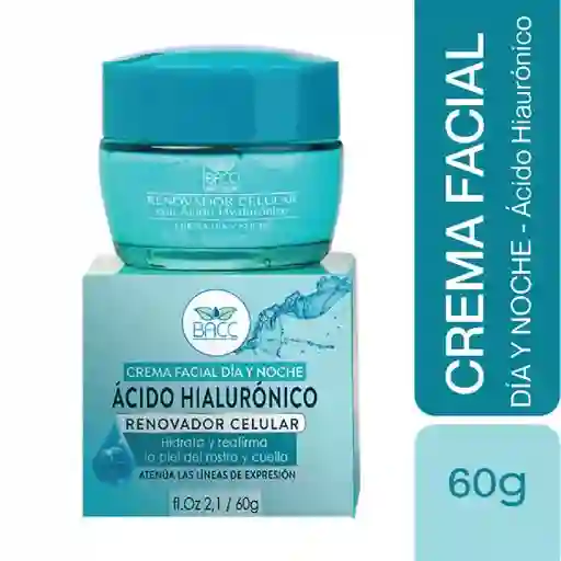 Crema Día Y Noche Renovadora Celular Con Ácido Hialurónico