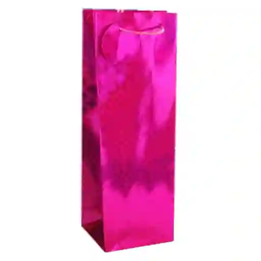 Bolsa De Regalo Para Botella Fucsia