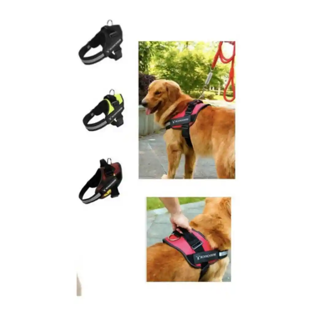 Arnes Antitirones Para Perros Varios Colores Tallas S