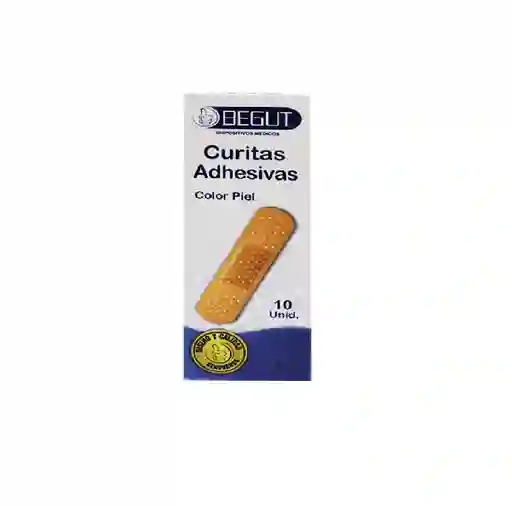 Curitas Begut Adhesivas Color Piel X 10 Und