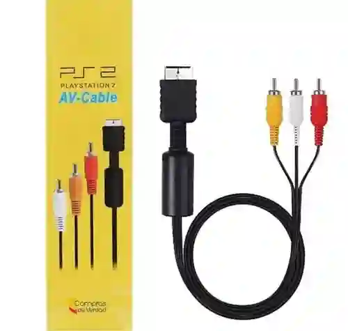 Cable Av Playstation Ps2 Audio Video Cable De 2.0