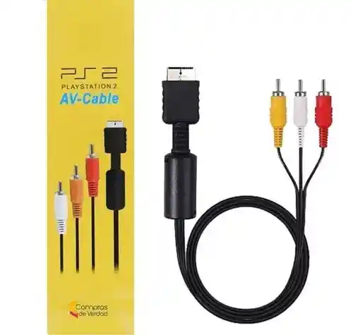 Cable Av Playstation Ps2 Audio Video Cable De 2.0