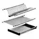 Locero Platero Escurridor Platos Acero Inoxidable