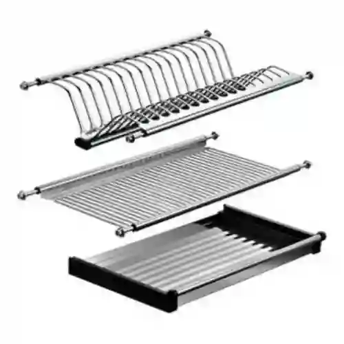 Locero Platero Escurridor Platos Acero Inoxidable