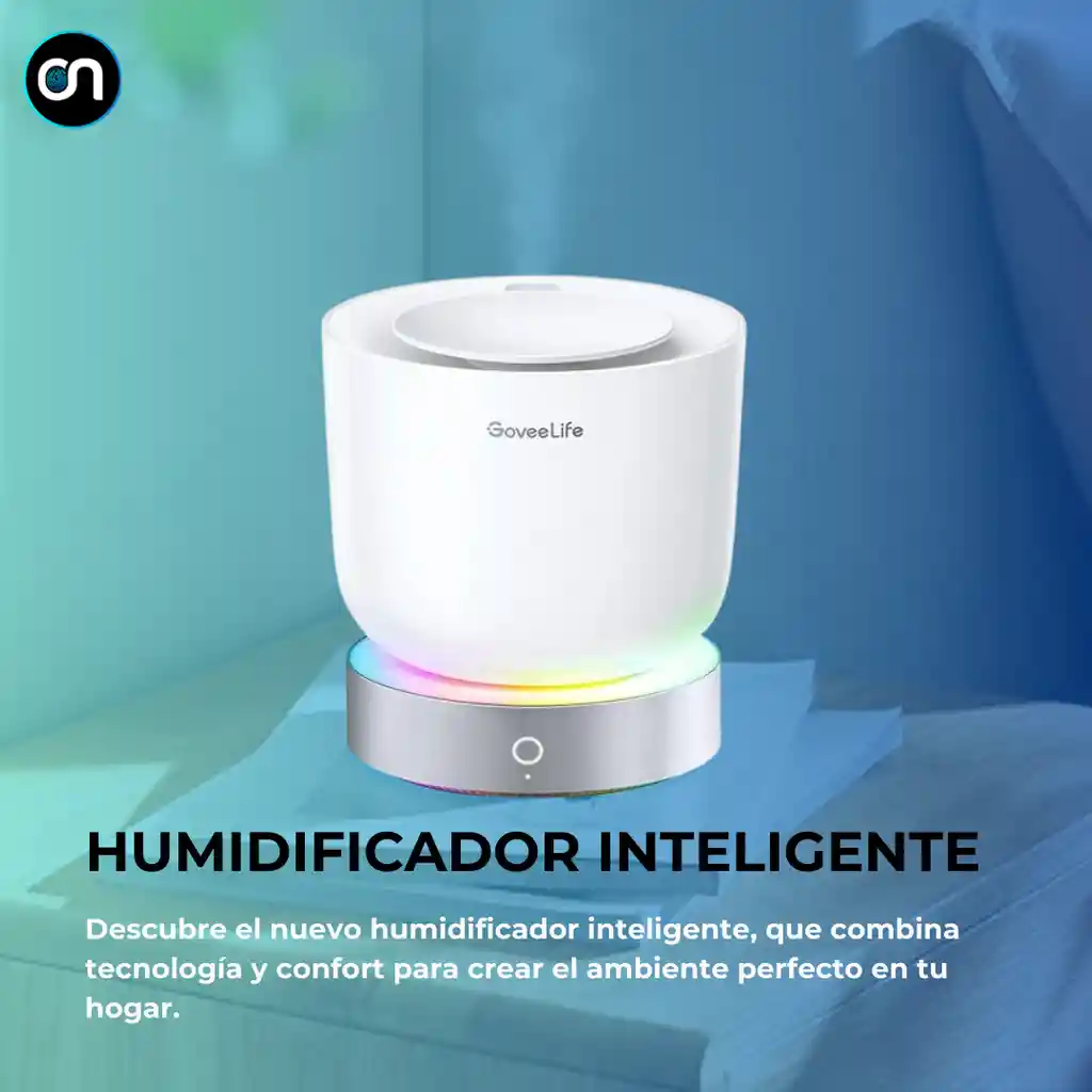 Humidificador Atomizador Difusor De Aromas Inteligente Wifi Golveelife