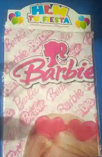 Mantel Desechable Estampado De La Barbie