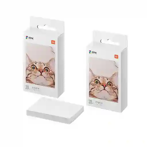 Xiaomi Papel Fotográfico 40 Hojas Portable Photo Printer