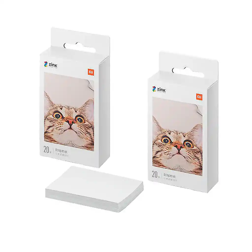 Xiaomi Papel Fotográfico 40 Hojas Portable Photo Printer