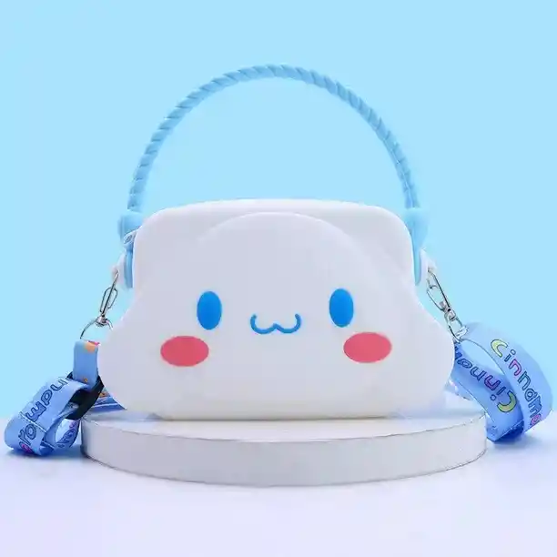 Monedero De Silicona, Bolso De Hombro De Dibujo Animado Cinnamoroll Sanrio