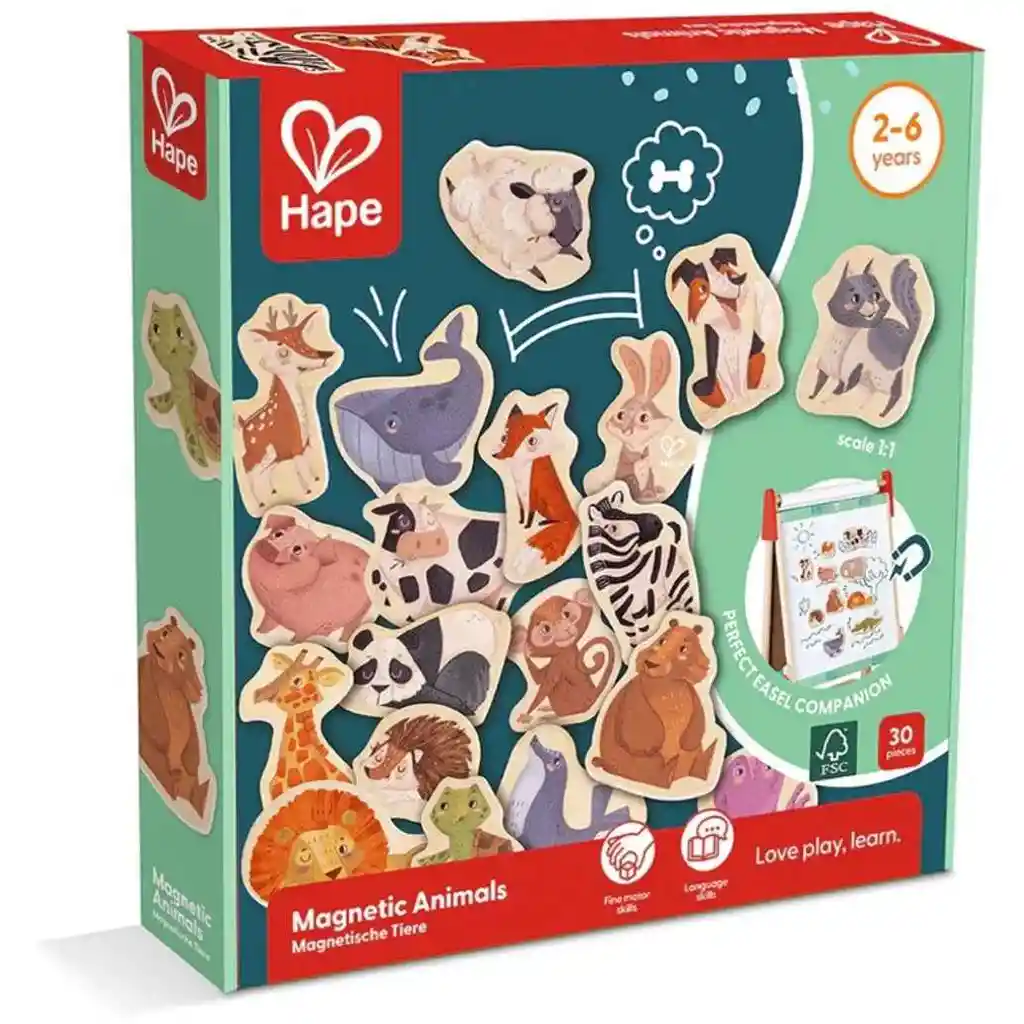 Juego Educativo Motricidad Animales Magnéticos Para Niños