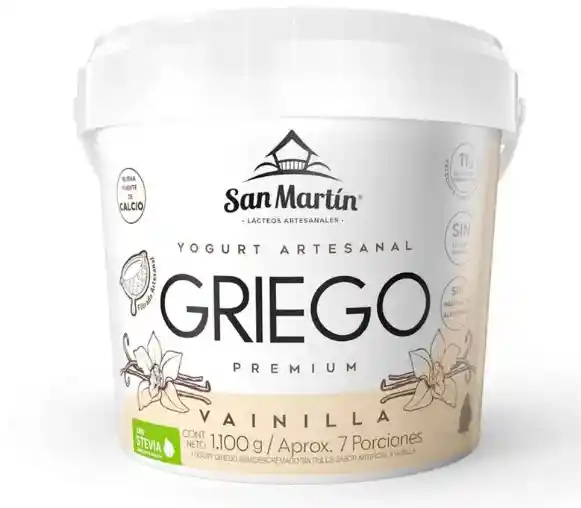 Yogurt Griego Vaini X1100g San Martin