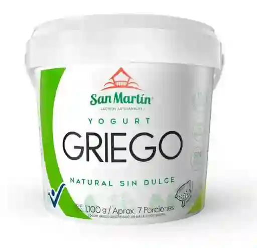 Yogurt Griego Nat Sin Dulcex1100g San Martin