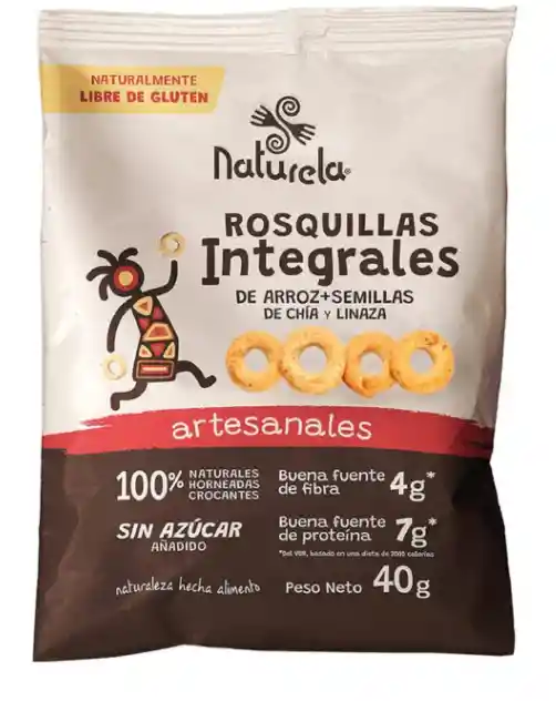 Rosquilla Chia Y Linaza X36gr Naturela