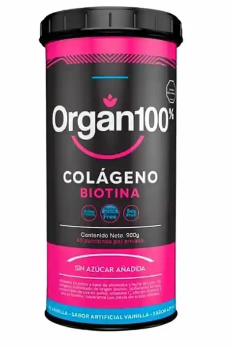 Organ100 Colageno Biotina X900gr 3q