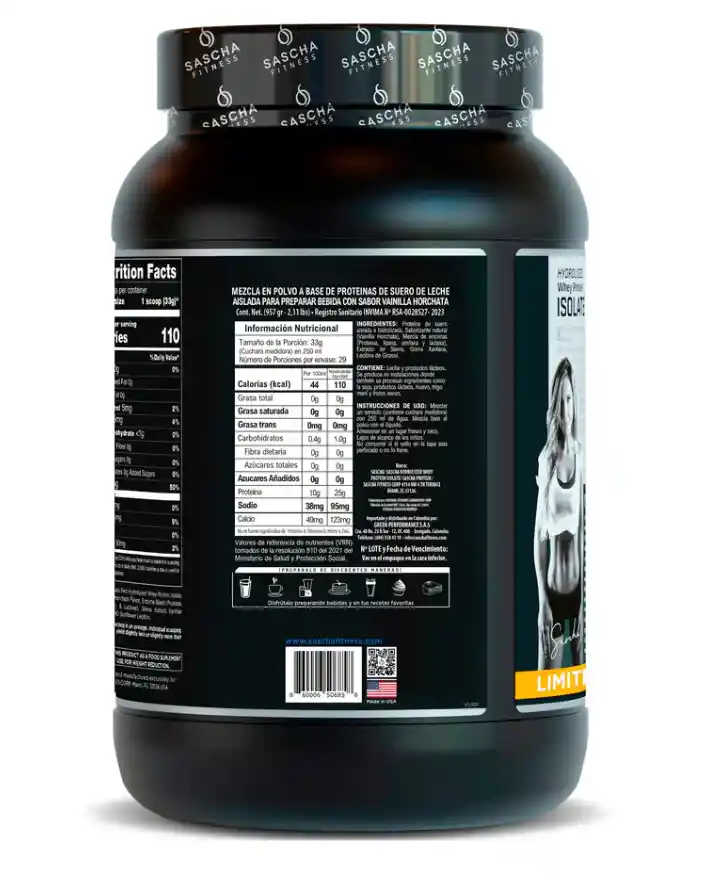 Prote Isolate Vaini Hortacx2lb Sascha Fitness