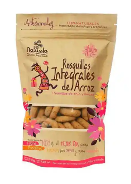 Rosquilla Chia Linaza X 190g Naturela