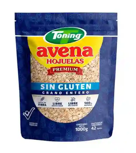 Avena Hojue Sin Gluten X1000gr Tonig