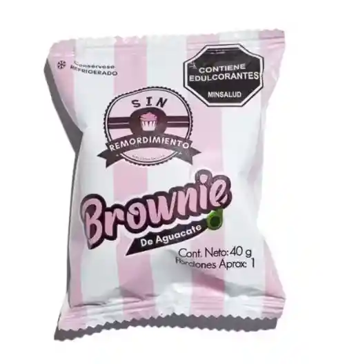 Brownie De Aguacte X40gr Sin Remordimien