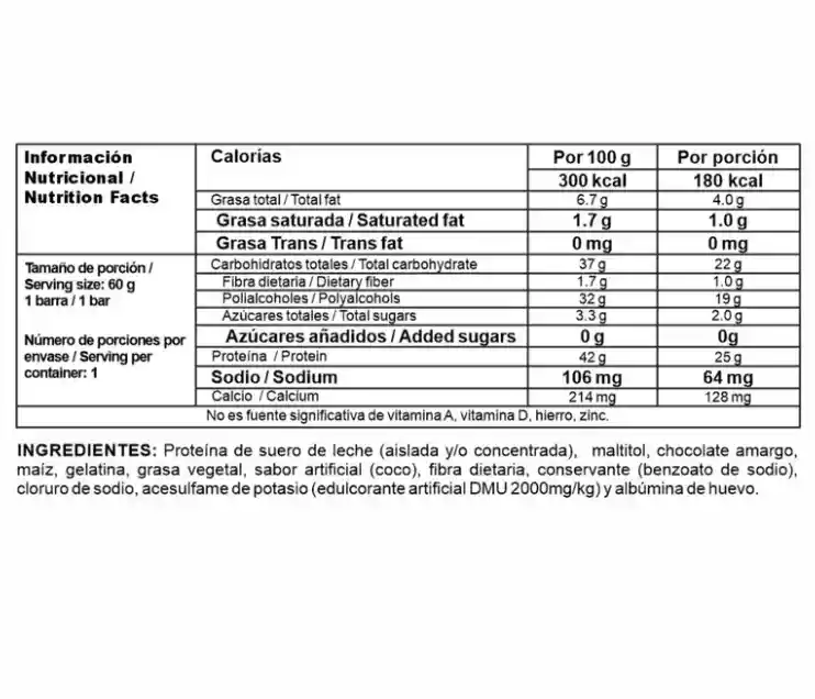 Bar Proteina Cocox25g Fit Bar