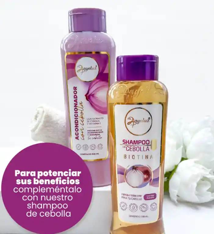 Acondicionador De Cebolla X 500ml Anyeluz