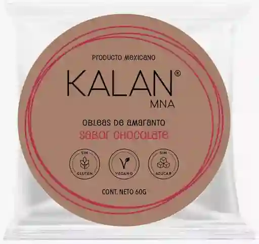 Obleas Chocolate Kalan